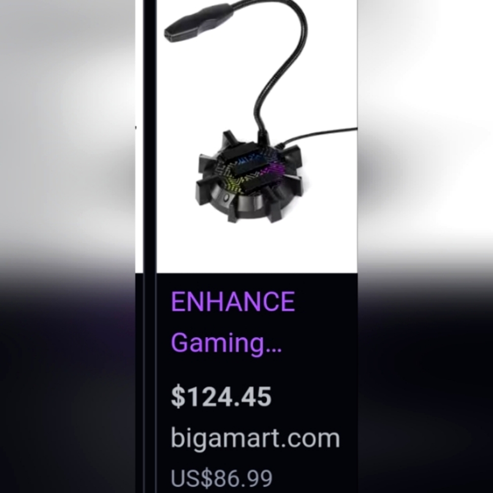 NEW GAMING MICROPHONE for PS5+PS4+ COMPUTER GAMES
